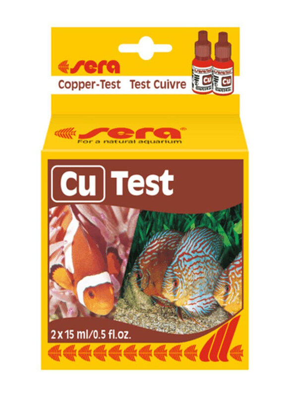 

Sera Copper (Cu) Test, 15ml, Multicolour