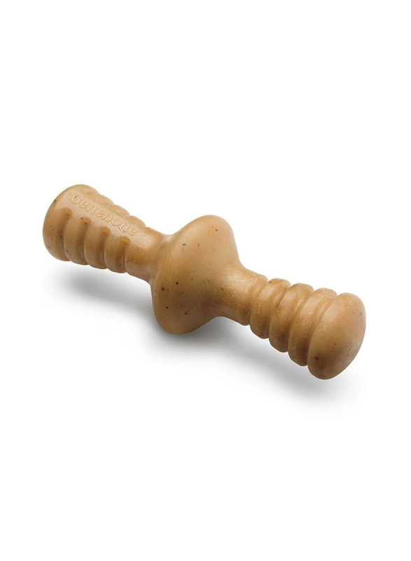 Benebone Zaggler Chicken Dog Chew Toy, Large, Brown