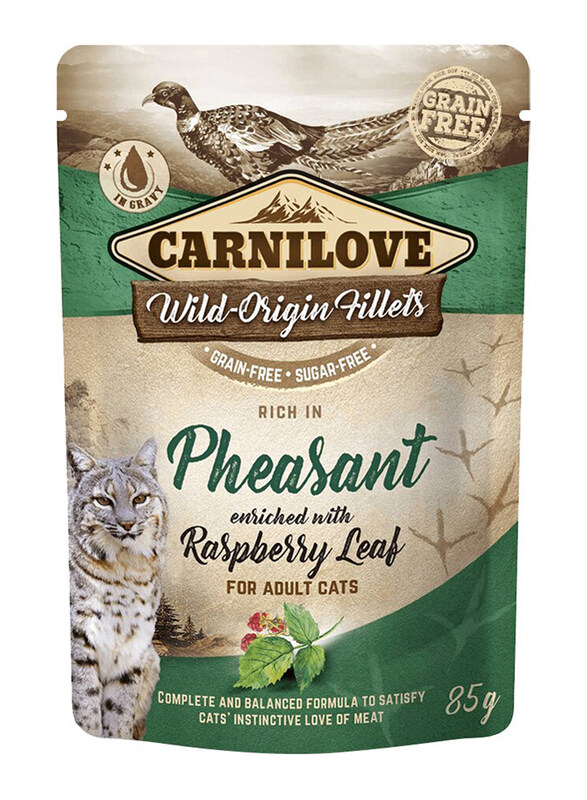 

Carnilove Adult Pheasant Flavour Wet Food for Cats, 24 x 85g