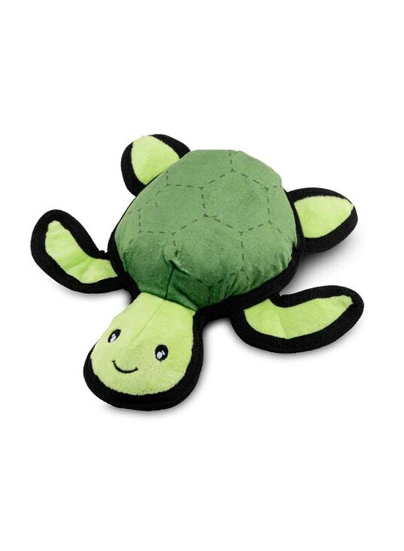 

Beco Turtle Recycled Rough and Tough Dog Chew Toy, Medium, Green