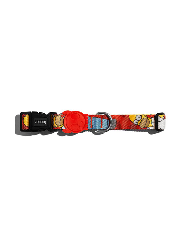 

Zee.Dog Homer Simpson Collar, Large, Red