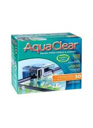 Fluval Aquaclear 30 Power Filter, 10-30 US Gal, 38-114 Liters, Black