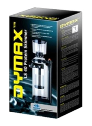 Dymax Protein Skimmer LS40 (Sawtooth Blade Series), Black/Clear