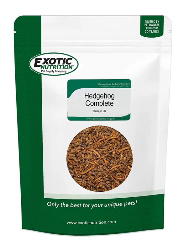 

Exotic Nutrition Hedgehog Complete Dry Small Pet Food, 7.25 Kg