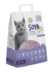 M-Pets Soya Organic Lavender Cat Litter 100% Biodegradable, 10L, Purple