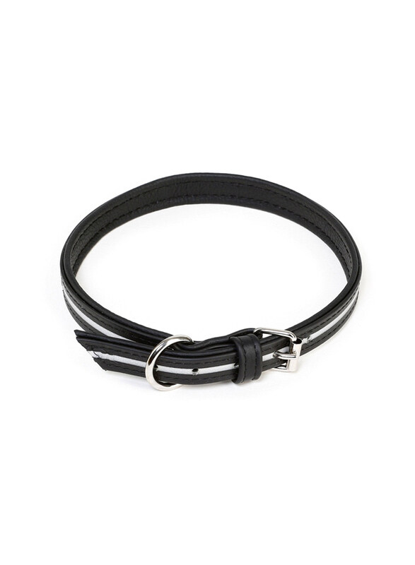 

Julius-K9 IDC Lumino Dog Collar, W2.5cm x L50cm, Black/White