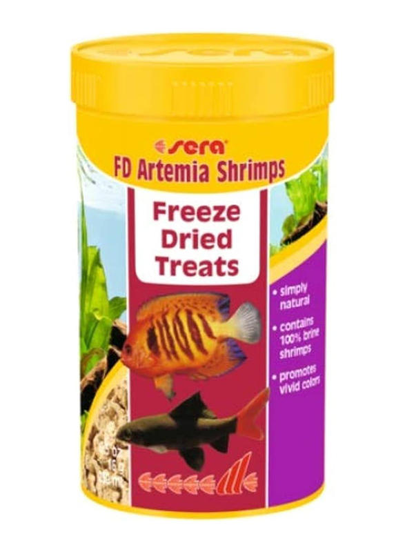 Sera FD Artemia Shrimps Freeze Dried Treats, 250ml
