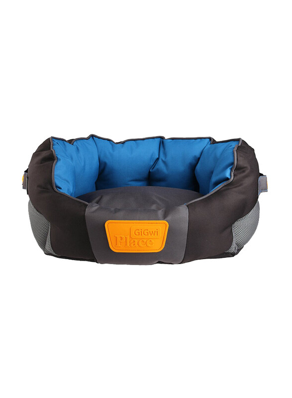 

Gigwi Place Soft Bed, Small, Blue/Black