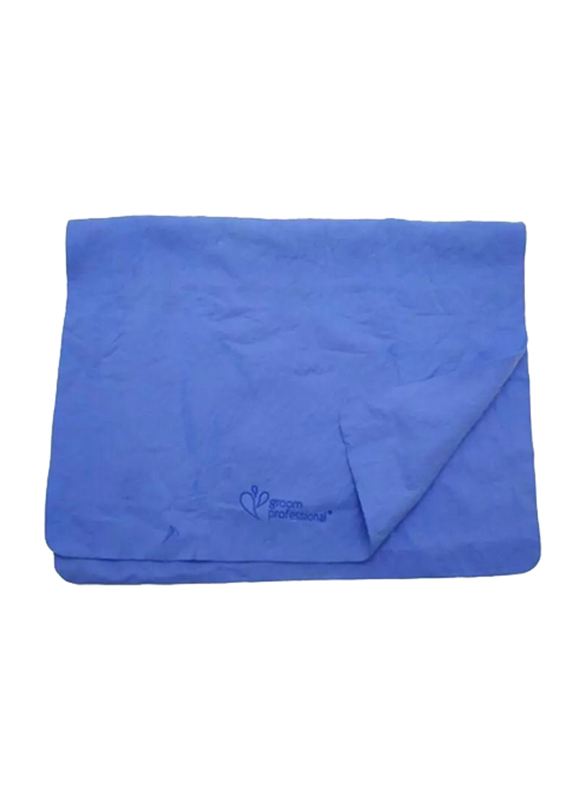 Groom Professional Magic Synthetic Towel, Blue