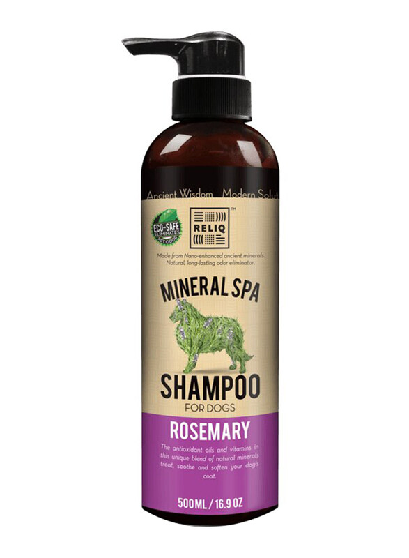 

Reliq Rosemary Mineral Spa Shampoo for Dog, 500ml, Pink