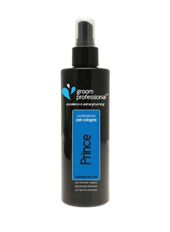 Groom Professional Prince Pet Cologne Perfume, 500ml, Blue