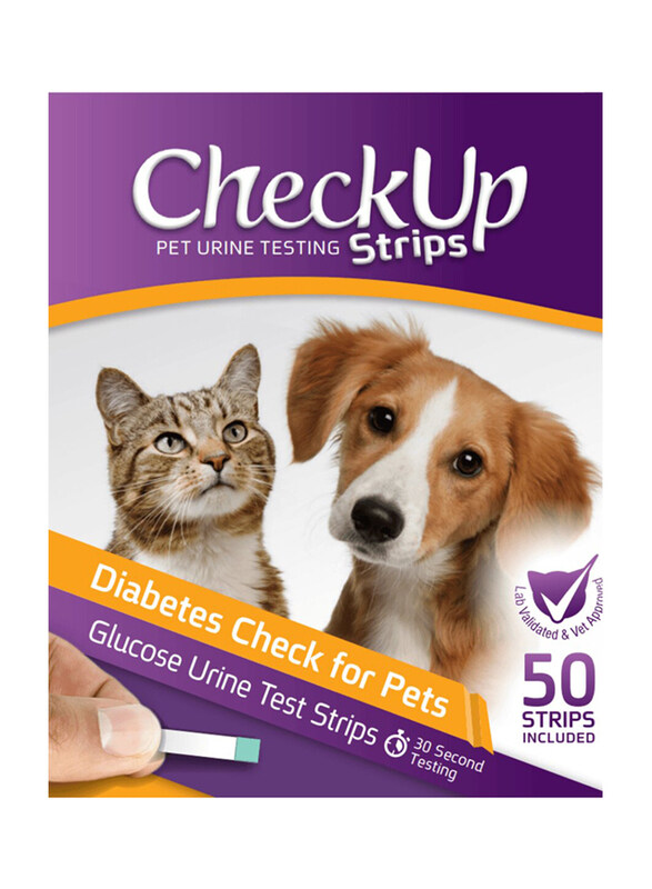 

CheckUp Diabetes Glucose Urine Testing Strips, 50 Strips, Purple