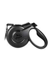 Fida Heavy Duty Styleash Series Retractable Dog Leash, X-Small, Black