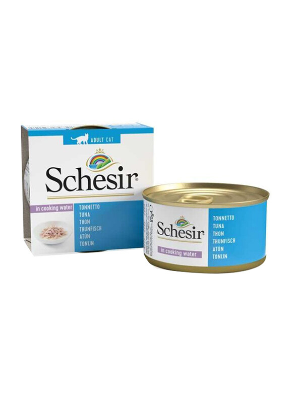 

Schesir Tuna Natural Style Cat Wet Food, 7 x 85g