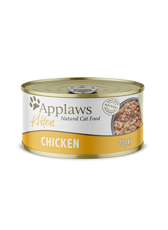 

Applaws Chicken Wet Cat Food, 3 x 70g