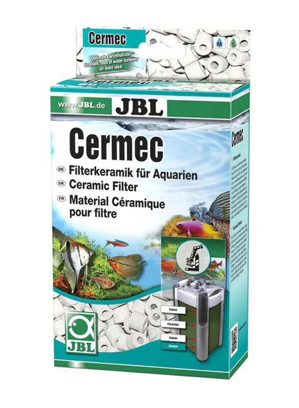 

JBL Cermec Filter Tubes, White/Grey