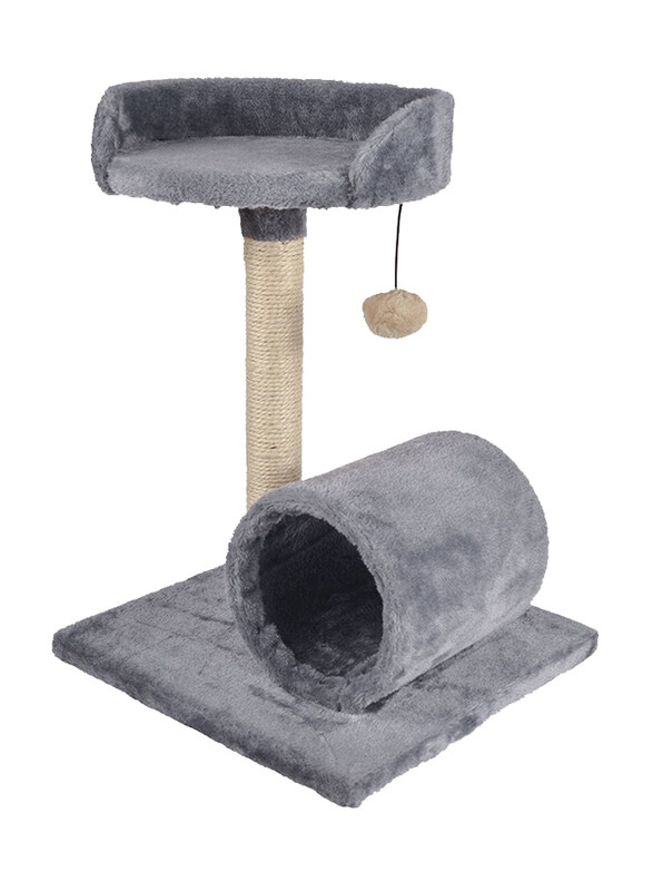 M-Pets Cat Tree Erebus, White/Grey