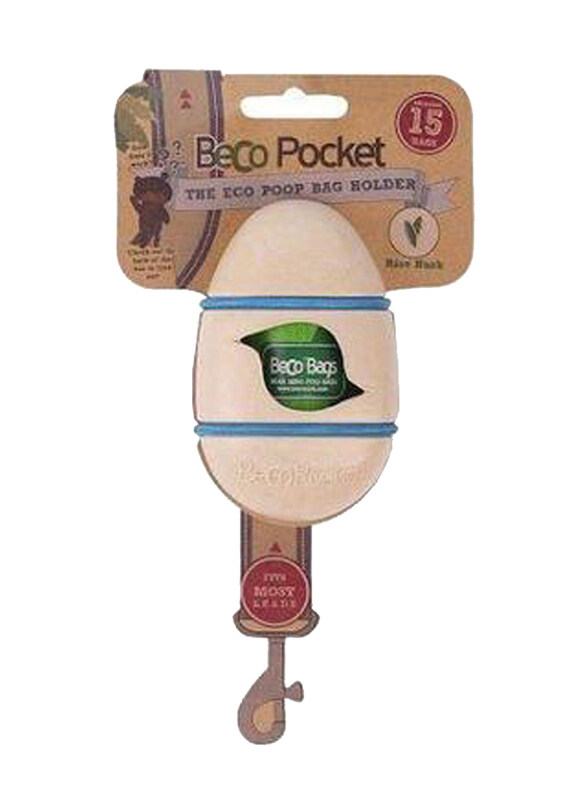 

Beco Bamboo Poop Bag Dispenser, Cream