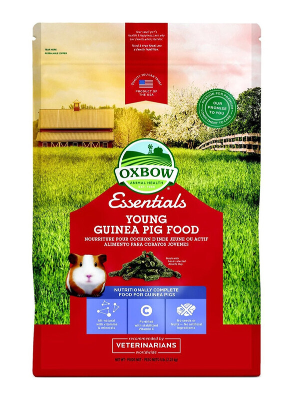 

Oxbow Essentials Young Dry Guinea Pig Food, 5lbs