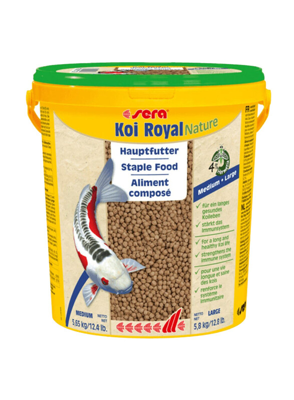 

Sera Koi Royal Nature Medium Staple Food, 21 Liters