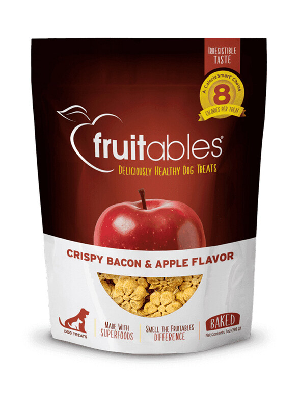 

Fruitables Crispy Bacon & Apple Dog Treats, 198g