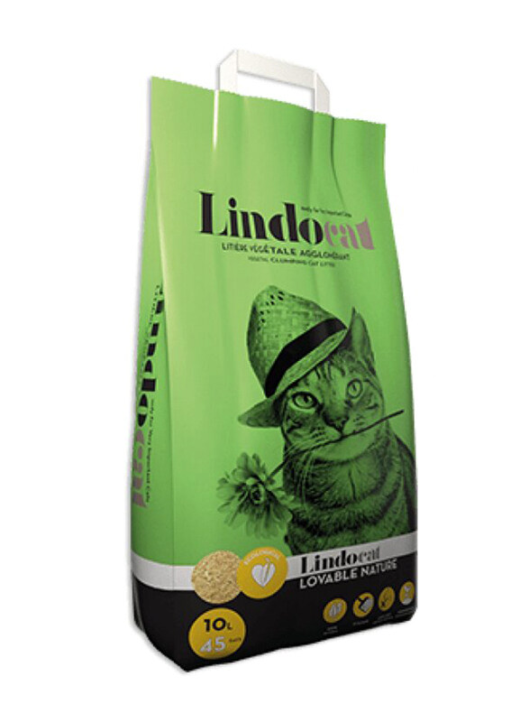 

Lindocat Lovable Nature Cat Litter, 6 Liter, Green