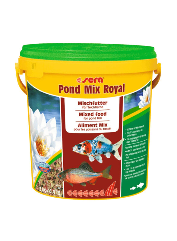 

Sera Pond Mix Royal Nature Fish Food, 10 Liters