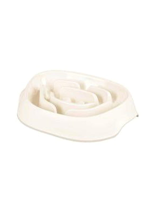 

Flamingo Dog Slow Feeder Exqi, 950ml, White