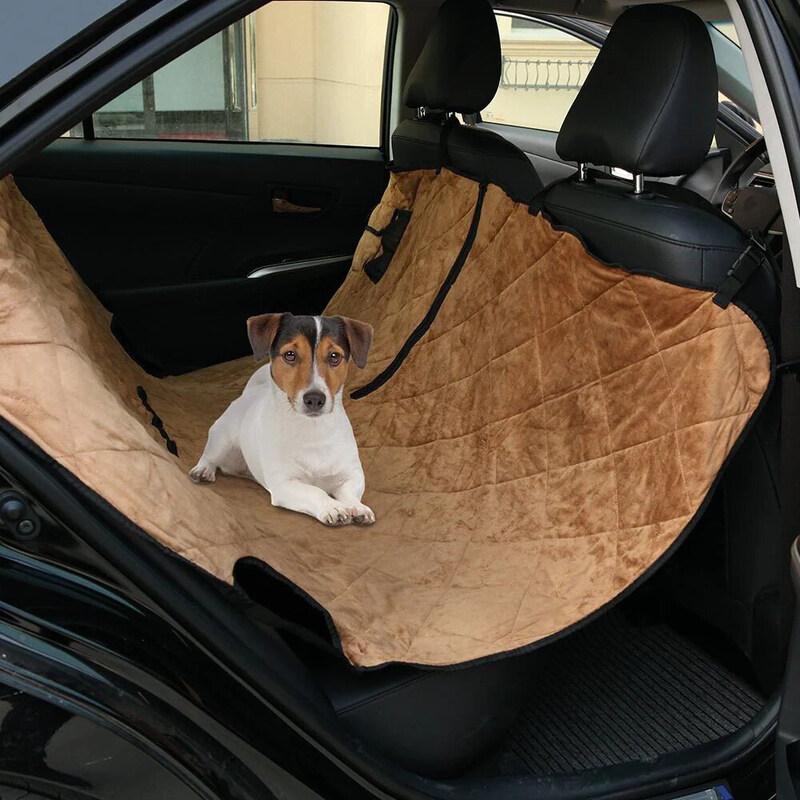 

M-Pets Cappuccino Car Blanket, Small, Beige