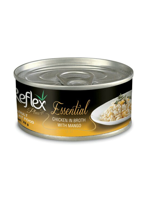 

Reflex Plus Essential Chicken Breast in Broth Wet Cat Food, 6 x 70g