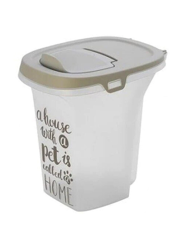 

Moderna Trendy Story Cats & Dogs Food Container, 20 Litre, Grey