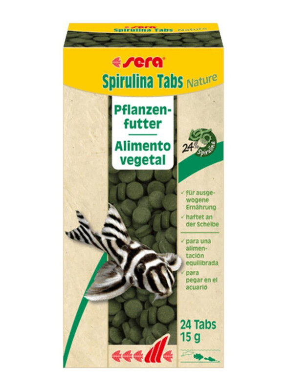 

Sera Spirulina Tabs Nature Fish Food, 15g