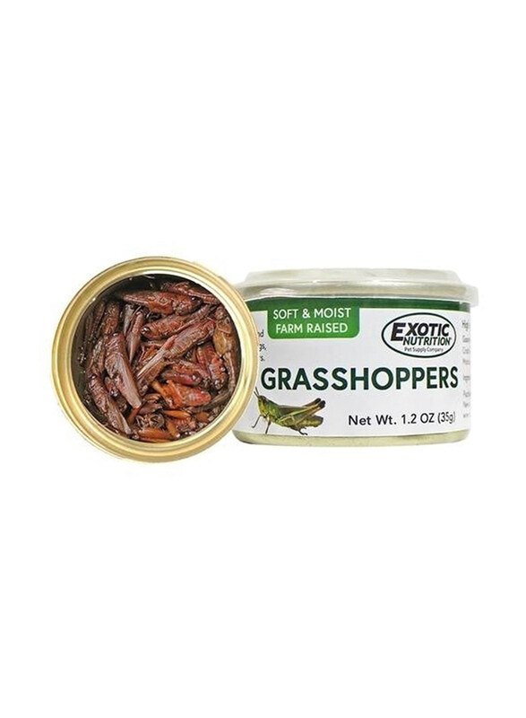 

Exotic Nutrition Grasshoppers, 35g