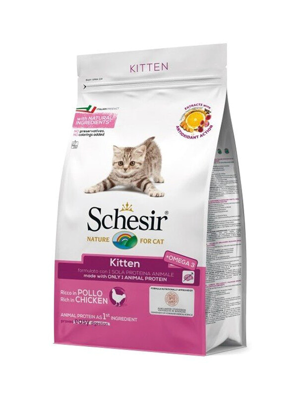 

Schesir Maintenance With Chicken Kitten Dry Food for Cats, 1.5 Kg