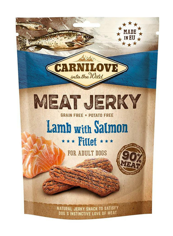 

Carnilove Lamb with Salmon Jerky Snack for Dogs, 100g