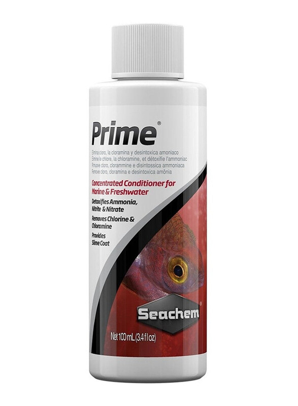 

Seachem Prime Concentrated Conditioner for Aquarium, 100ml, Red