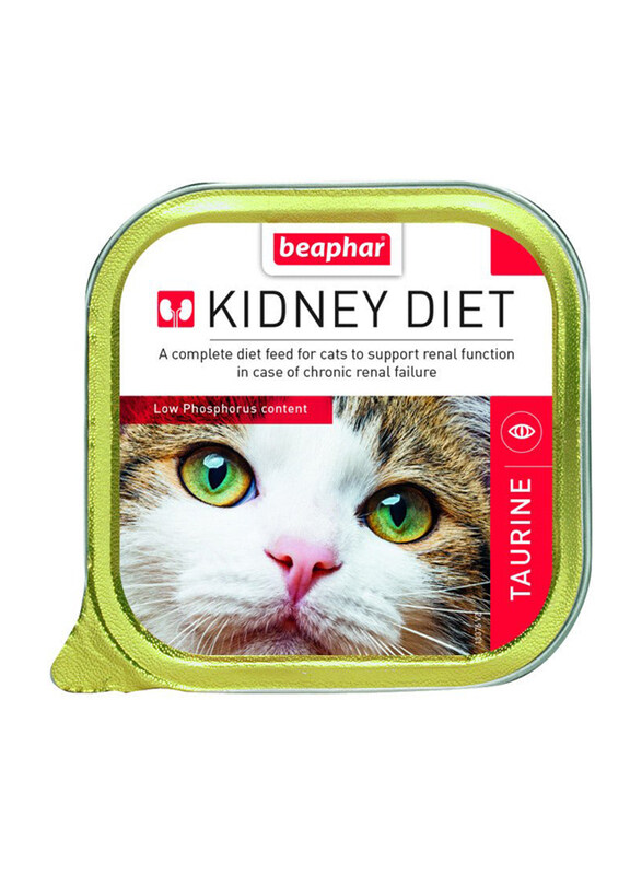 

Beaphar Kidney Renal Diet Taurine Wet Food for Cats, 16 x 100g