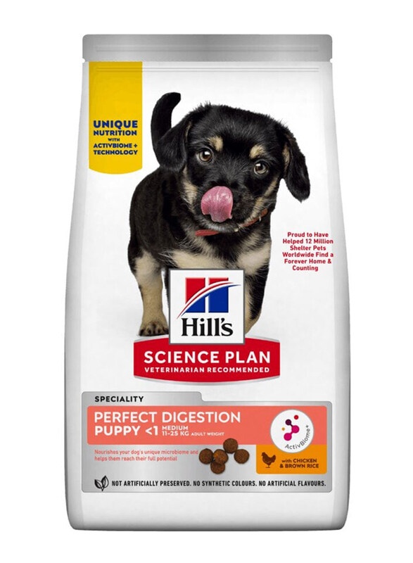 

Hill's Science Plan Perfect Digestion Medium Dry Food for Dogs, 2.5Kg