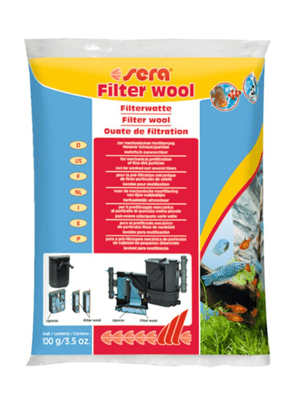 

Sera Filterwool, 100g, Multicolour