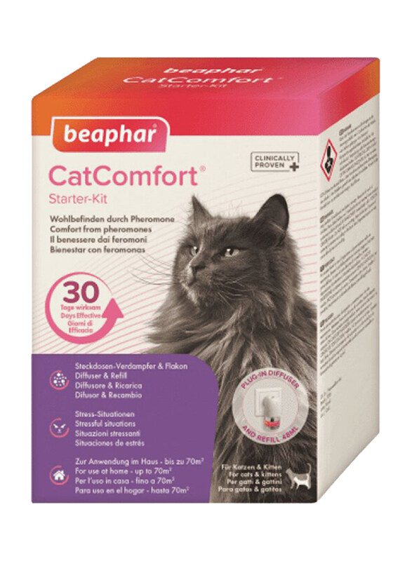 

Beaphar Cat Comfort Starter Kit Diffuser, 48ml, Multicolour