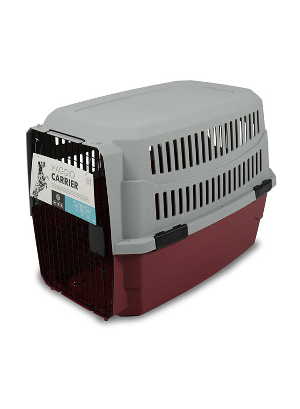 

M-Pets Viaggio Carrier, Extra Large, Red/Grey