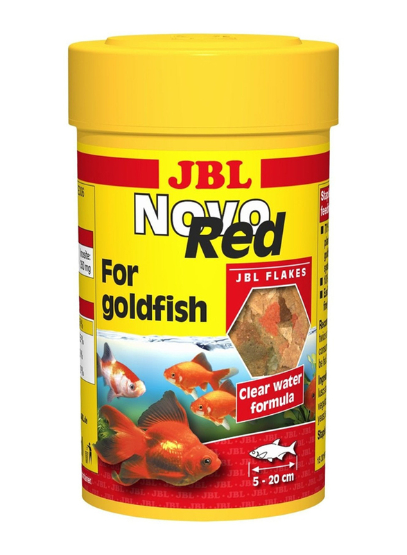JBL Novo Red Fish Food for Goldfish, 100 ml