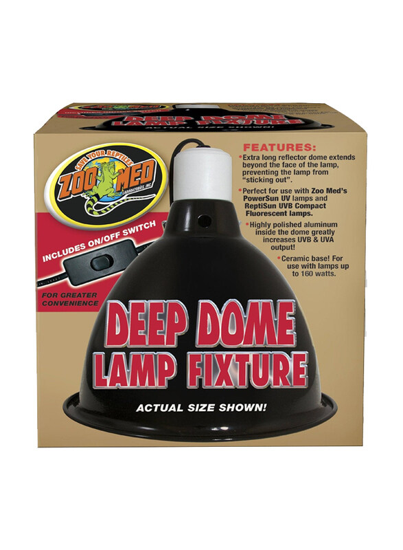 

Zoomed Deep Dome Fixture, 160W, Black