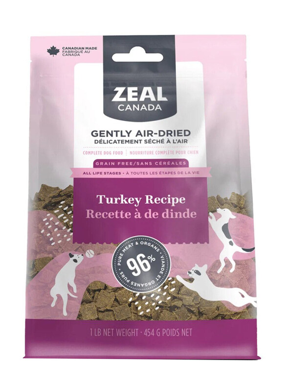 

Zeal Gently Air-Dried Turkey Dog Dry Food, 1 Kg