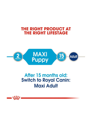 Royal Canin Size Health Nutrition Maxi Puppy Wet Food for Dogs, 10 x 140g