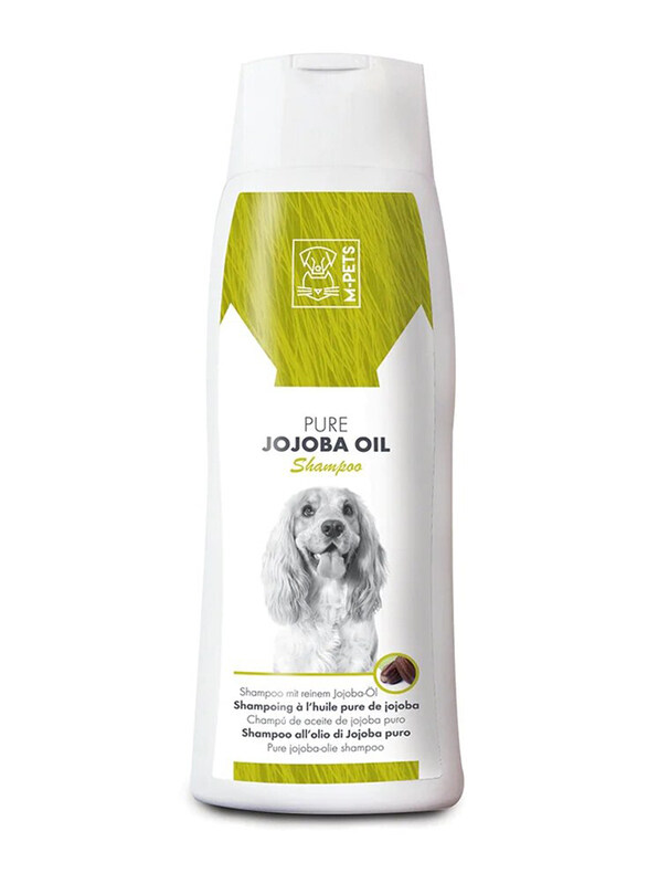 

M-Pets Pure Jojoba Oil Shampoo, 250ml, White/Green
