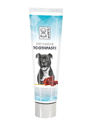 M-Pets Beef Flavour Toothpaste, 100g, White