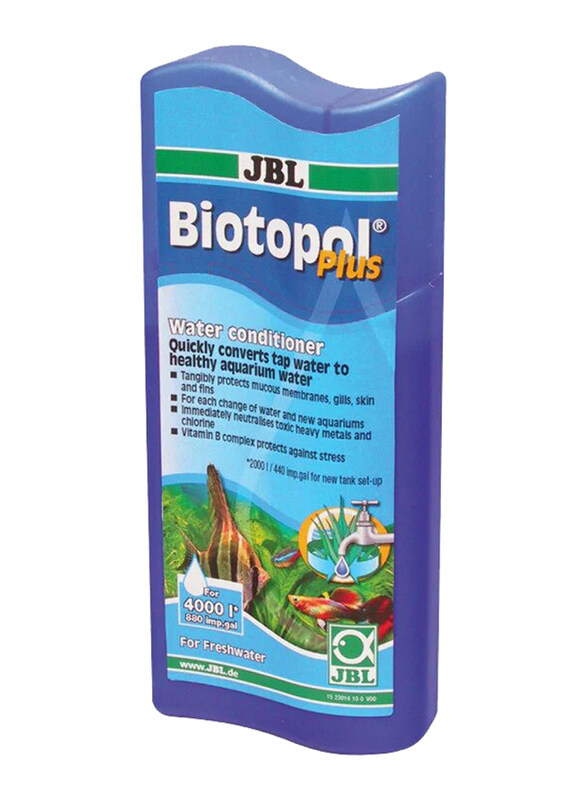 

JBL Biotopol Plus Dechlorinator Water Conditioner, 250ml, Blue