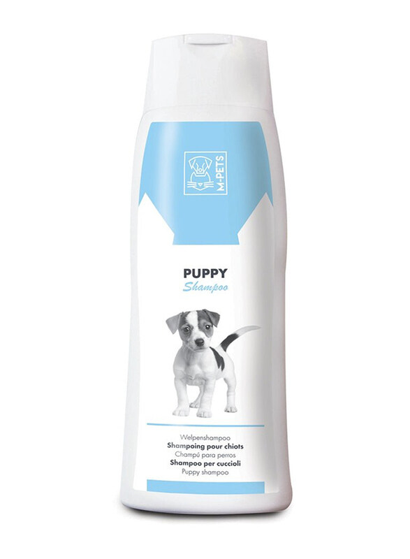 

M-Pets Puppy Shampoo, 250ml, White/Blue