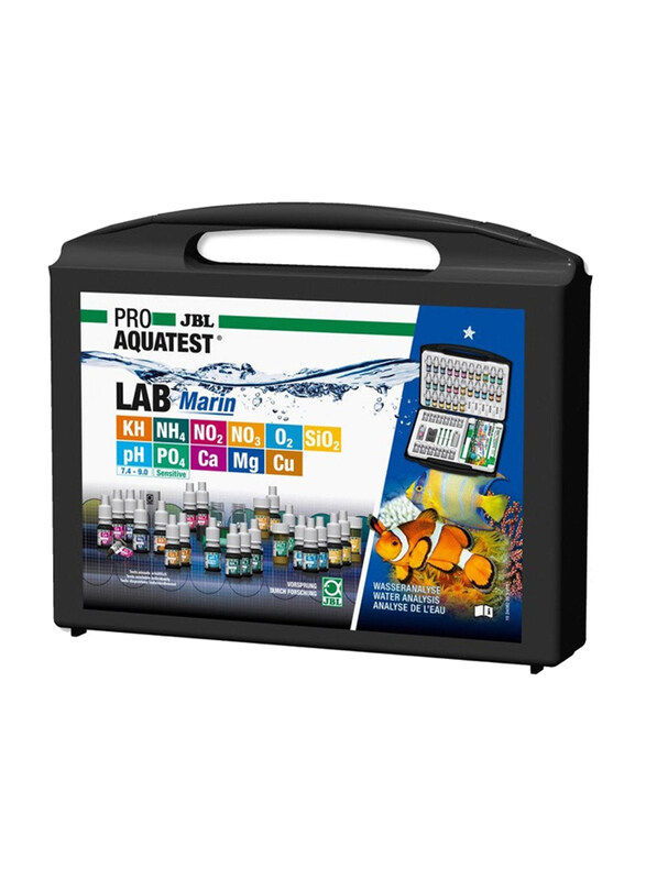 

JBL Pro Aquatest Lab Marin Water Analysis Kit, Multicolour